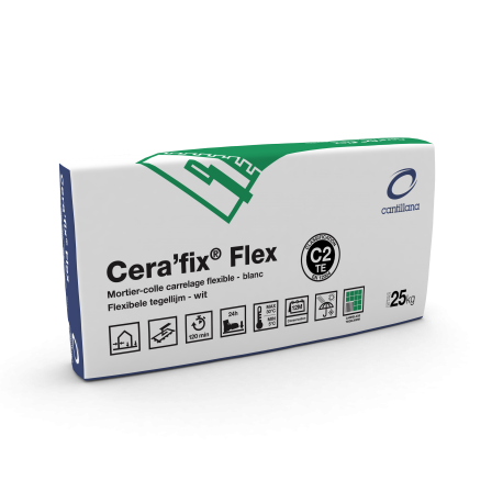 Cera'fix® Flex - colle carrelage flexible de type mince - C2TE selon EN 12004