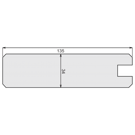 PRESERVE Lame droite Finition 34*135*1.92 SBN CL3 vert