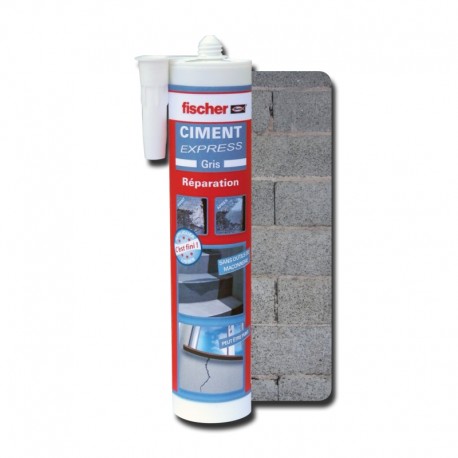 Ciment Express, cartouche de 310ml - Ton Gris