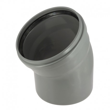 Coude 30° cr4 ø315 mf js gris