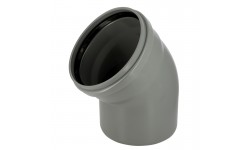 Coude 45° cr4 ø315 mf js gris