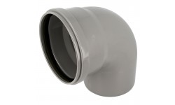 Coude 87°30 cr4 ø200 mf js gris