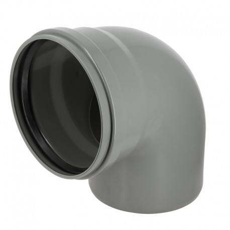 Coude 87°30 cr4 ø315 mf js gris