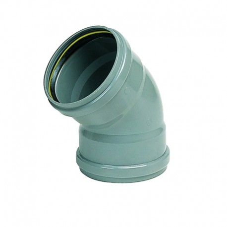 Coude 45° f/f diamètre 125 j.f