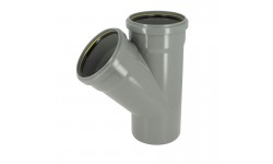 Culotte 45° cr4 ø160 mf jf gris