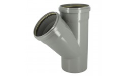 Culotte 45° cr4 ø200 mf jf gris