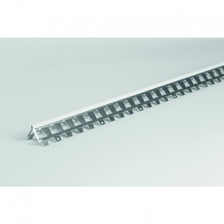 ARETE EXTERIEURE PERFORE 1041 EG JC BLANC L 3000 l 40 H 30 mm