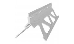 Profilé d'angle PVC D.PRO jonc fil