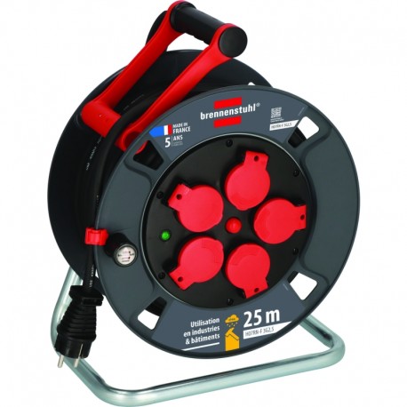 Enrouleur de câble 300 KU 2201 Professional, 25m H07RN-F 3G2,5, IP44